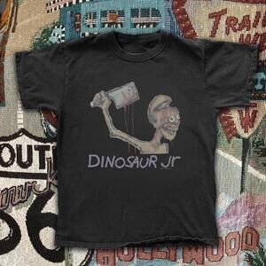 Dinosaur Jr Black Cotton T-Shirt